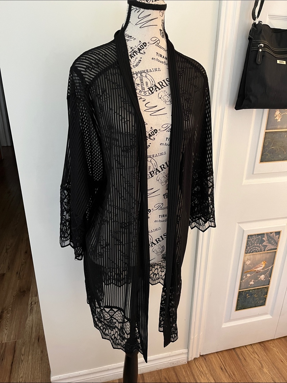 Sheer Open-Front Lightweight Layer
